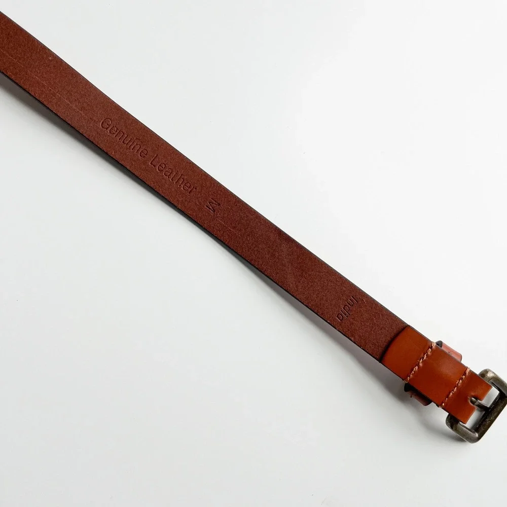 Timberland Mens Tan Brown Genuine Leather Belt Medium